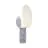 DFTP by Nordlux Tischlampe Caché Marmor und Metall Grau | Geeignet für 1x GU10
