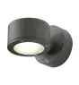 SLV Sitra Wandleuchte Aluminium Grau | Außenbeleuchtung - IP44 - Geeignet für 1x GX53 