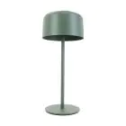 Eglo Tischlampe Roccanova Stahl Grün 2W 270lm - 830 Warmweiß | IP44 - Touch Dimmbar - USB-C